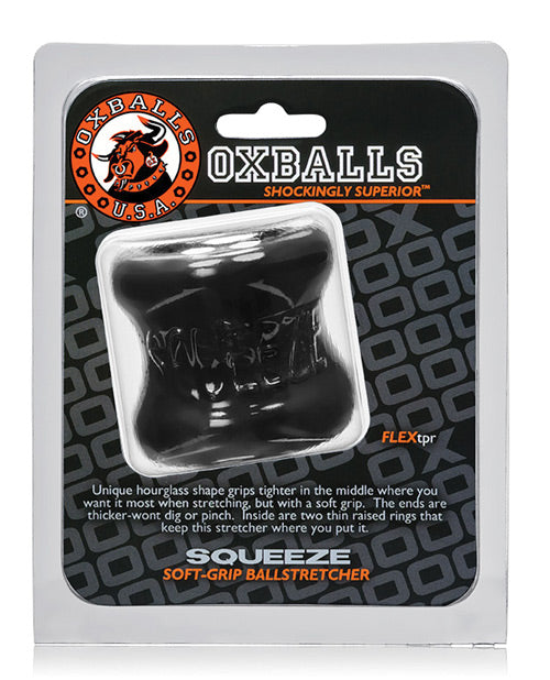 Dilatador de escroto Oxballs Squeeze Ball - Negro