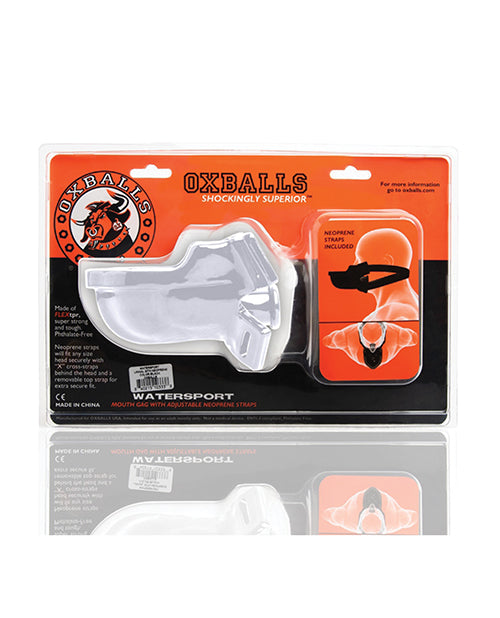 Oxballs Watersport Strap on Mordaza - Blanco