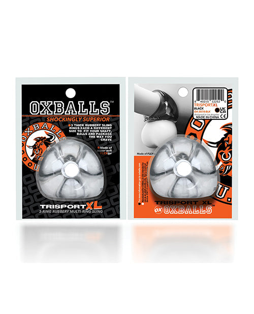 Oxballs Tri Sport XL 3 Anillos de Arrastre - Transparente