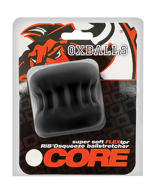 Estirador de bolas Oxballs Core Grip Squeeze Ball - Hielo negro