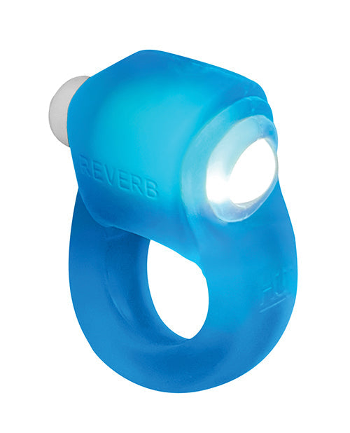 Oxballs Glowdick Cockring con LED - Azul hielo