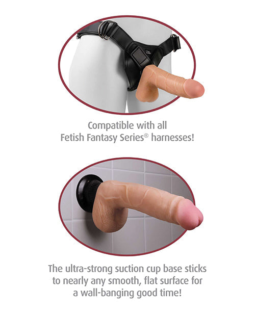 Real Feel Realistic Dildo | Deluxe No 1 6.5" Big Dildo | Waterproof Flesh Vibrating Dildo | Best Vibrator for Women