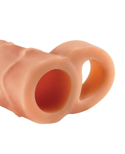 Rallonge Fantasy X-tensions Perfect 5 cm avec sangle pour les testicules - Chair