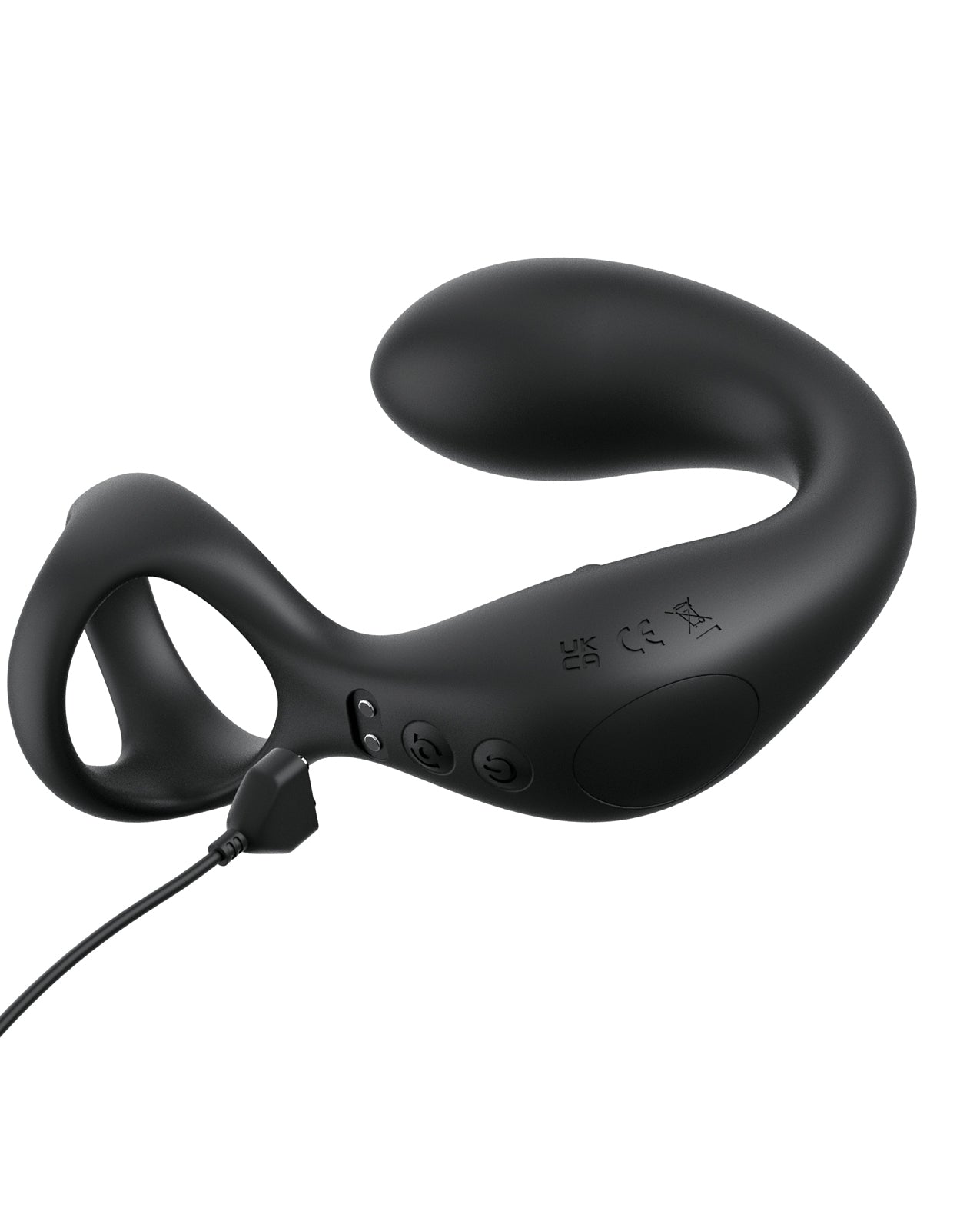 Vibromasseur P-Spot Anal Fantasy Elite Ass-Gasm Taint-Alizer - Noir