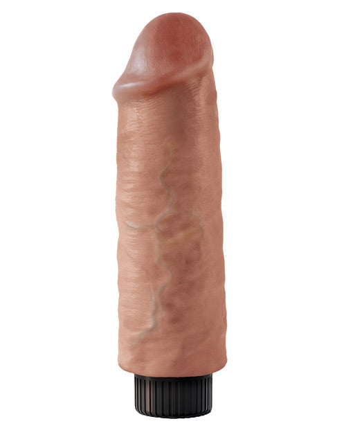 Pene Vibrador King Cock de 6" - Color piel