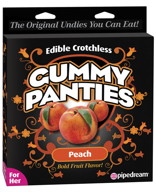 Culotte comestible sans entrejambe en forme d'ourson - Pêche