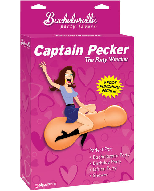 Despedida de Soltera Artículos de Broma Capitán Pene Inflable