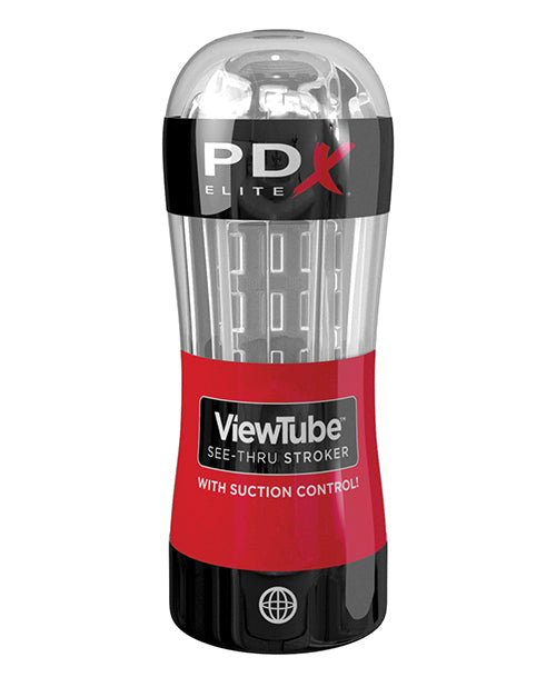 PDX Elite ViewTube Stroker transparent