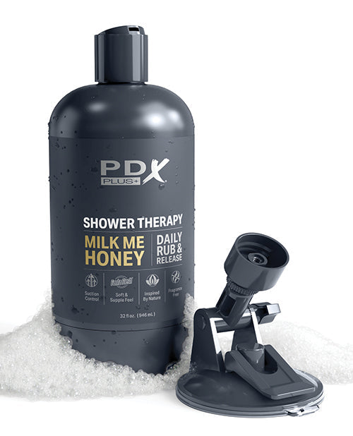Lait de douche thérapeutique PDX Plus Me Honey - Marron