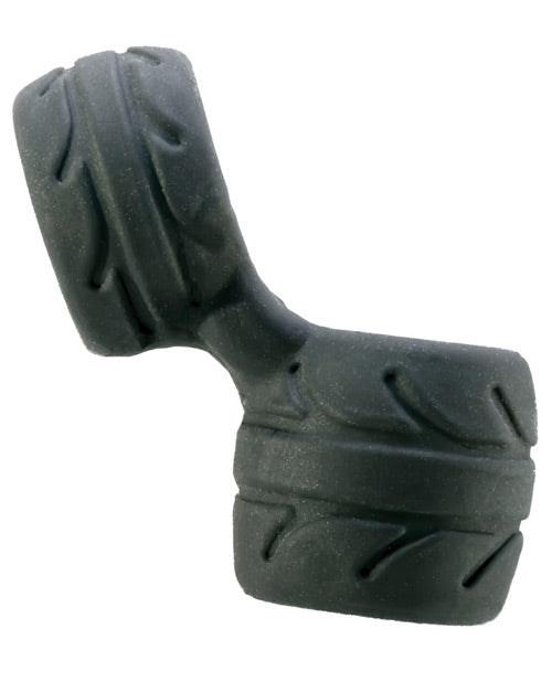 Perfect Fit SilaSkin Anillo para Pene y Testículos - Negro