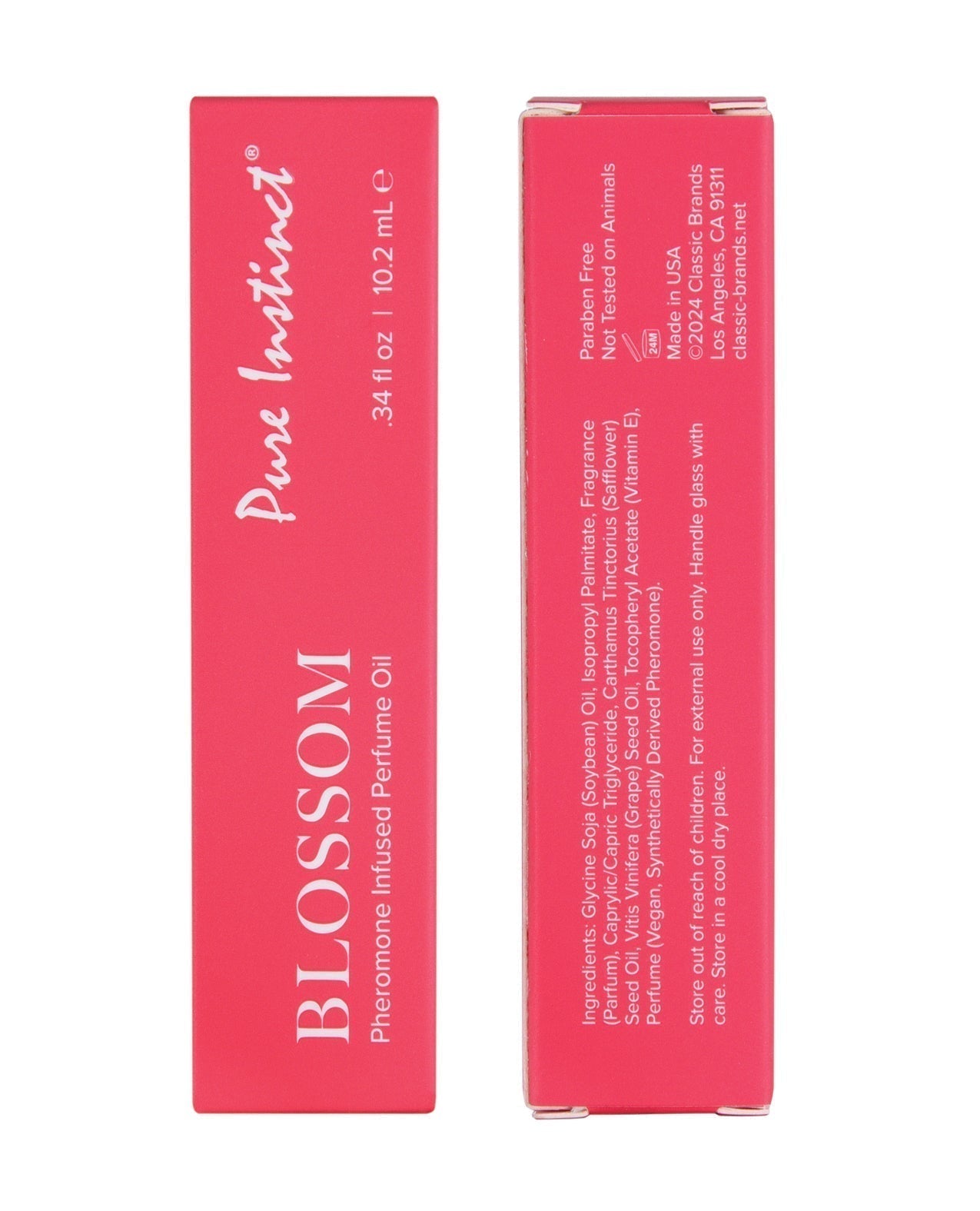 Pure Instinct Aceite Perfume de Feromonas Roll-On Blossom - 10.2 ml