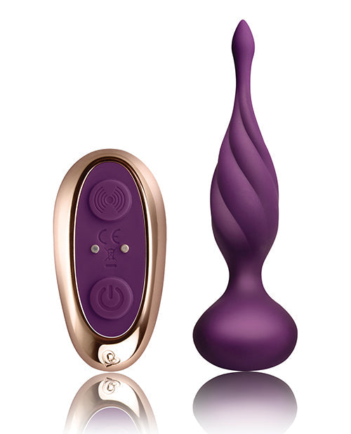 Rocks Off Petite Sensations Découvre le plug avec télécommande - Violet