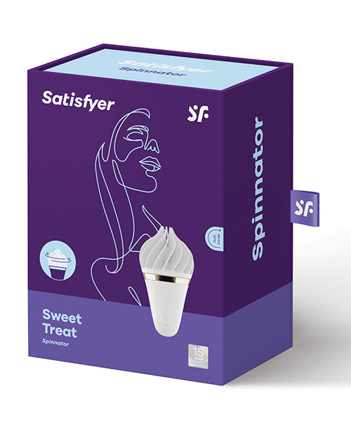 Satisfyer Sweet Treat - Blanco/Oro