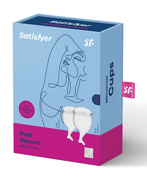 Copa Menstrual Satisfyer Feel Secure - Transparente