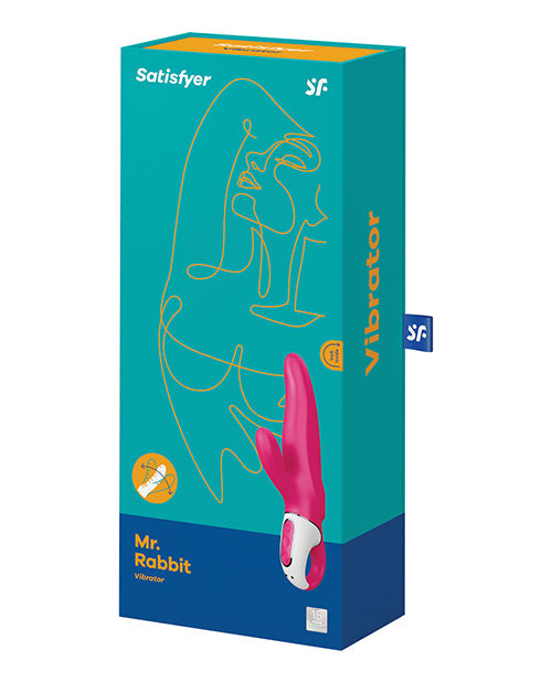 Vibromasseur Satisfyer G-Spot | Vibromasseur Vibes Mr Rabbit | Vibromasseur Clitoridien Étanche Rose | Meilleur Vibromasseur pour Femmes
