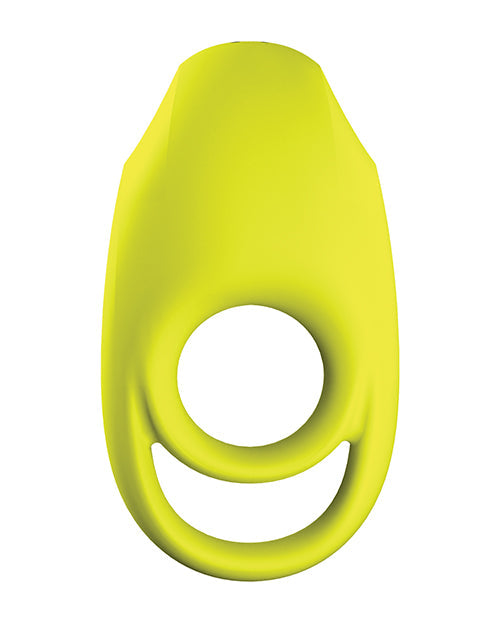 Vibromasseur Satisfyer Spectacular Duo Ring - Vert citron