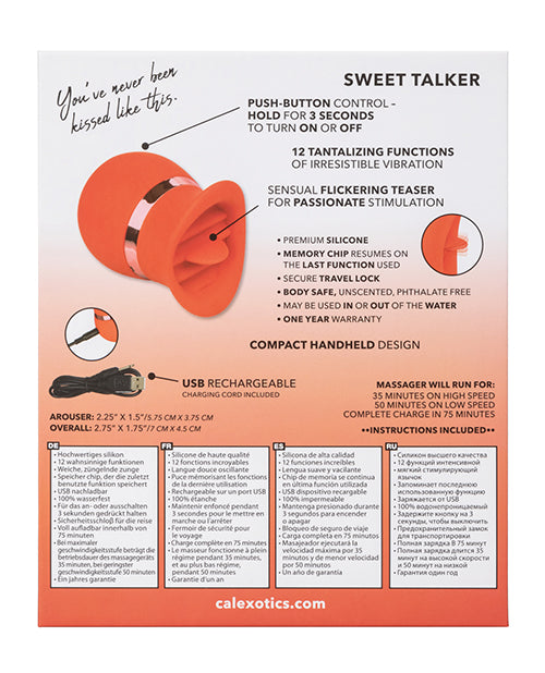 French Kiss Sweet Talker - Rojo