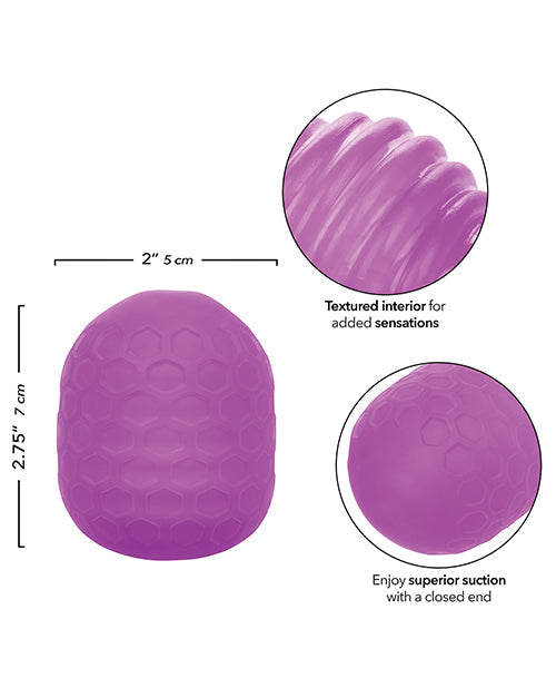 Masturbateur texturé Pop Sock - Violet