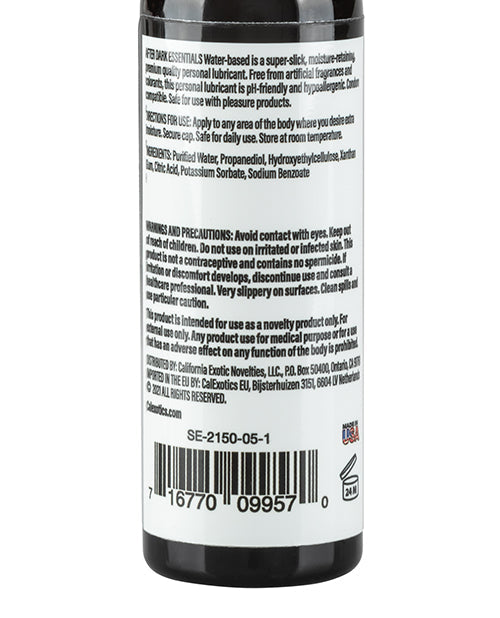 Lubrifiant personnel à base d'eau After Dark Essentials - 59 ml