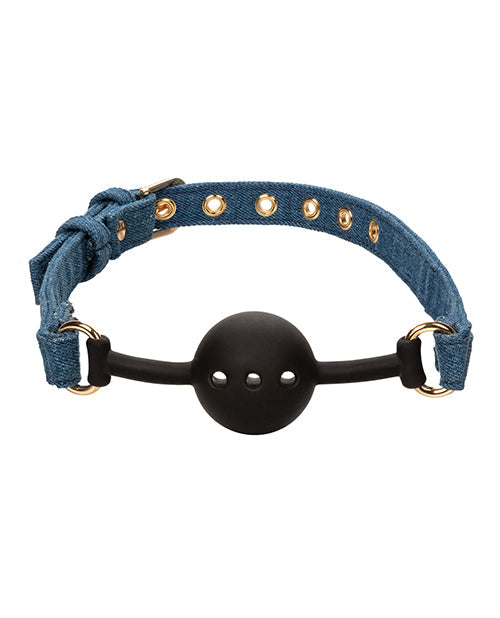 Colección de mezclilla premium Ride 'Em mordaza de bola