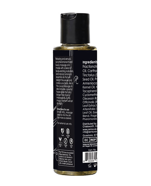 Huile de Massage Sensuva Me & You - 125 ml Baies Coquines