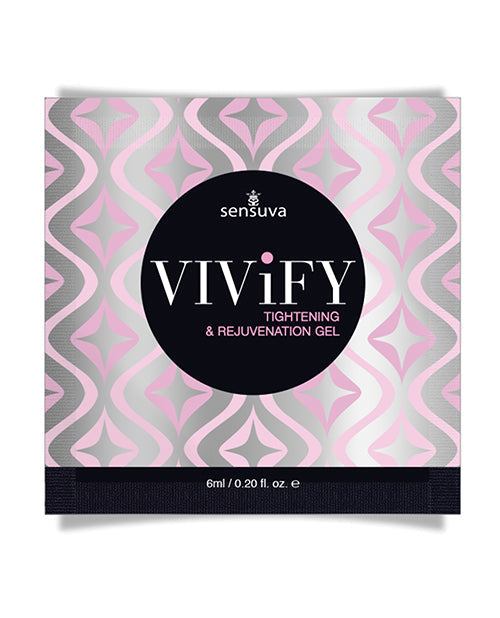 Sensuva Vivify Gel Raffermissant & Rajeunissant - Sachet à usage unique de 6 ml