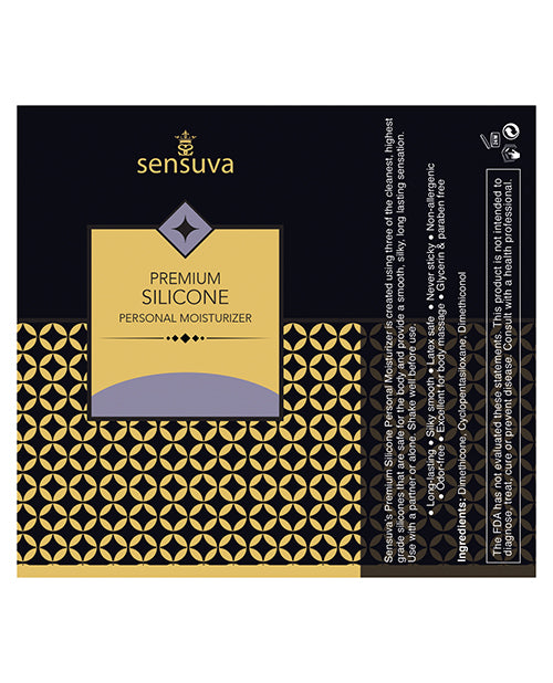 Hydratant personnel en silicone de qualité supérieure Sensuva - 57 ml
