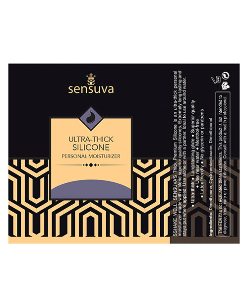 Sensuva Ultra Thick Silicona Humectante Personal - 1.7 oz