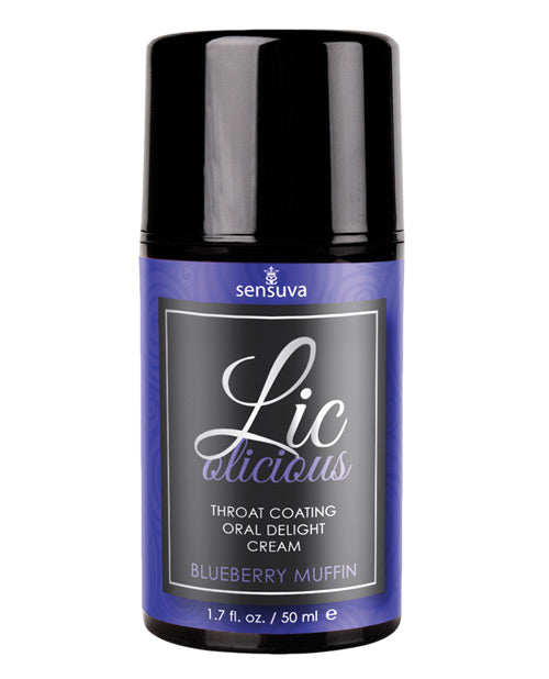 Lic O Licious Crema de Deleite Oral - 1.7 oz Muffin de Arándanos