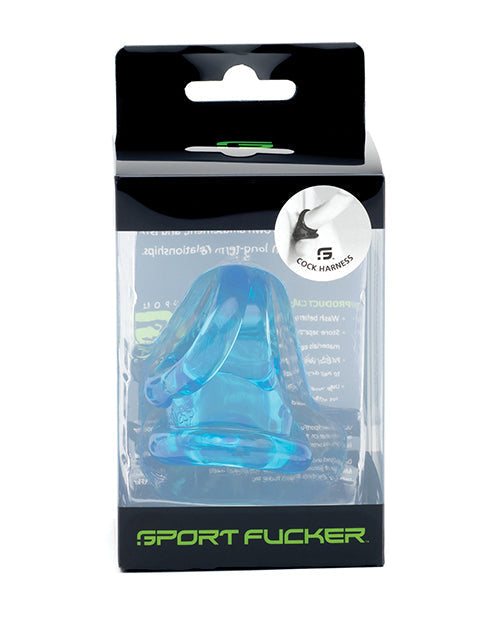 Arnés de polla Sport Fucker - Azul hielo