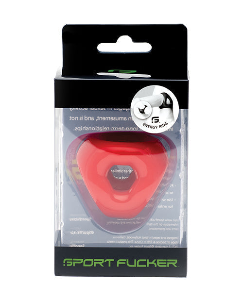 Bague Énergie Sport Fucker - Rouge