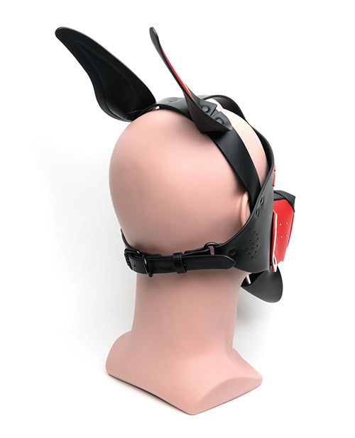 665 Capucha Perrito Juguetón - T/U Negro/Blanco/Rojo