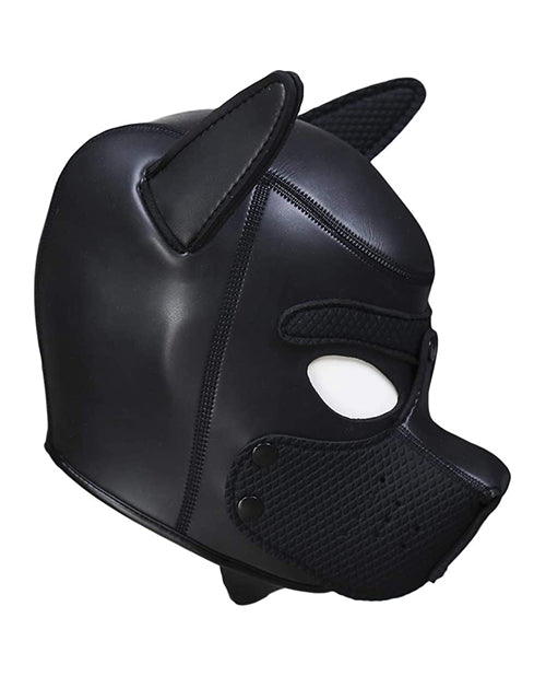 Chupitos Ouch Puppy Play Capucha para Perro - Negra