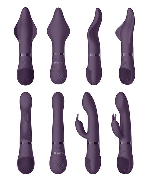 Vibromasseur point G Shots | Kit de plaisir Switch 1 vibromasseur clitoridien | Vibromasseur lapin violet | Meilleur vibromasseur pour femme