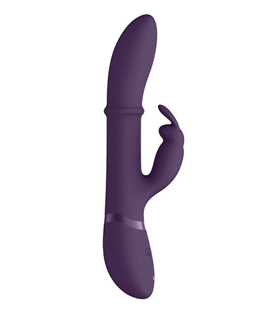 Vibromasseur Rabbit Shots | Vibromasseur Halo Up & Down Ring Point G | Vibromasseur clitoridien Vive violet | Meilleur vibromasseur pour femme