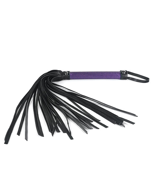 Látigo de cuero sintético Spartacus Galaxy Legend - Morado