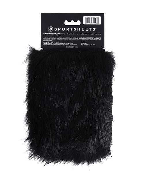 Mouffles sensorielles à picots Sportsheets - Noir