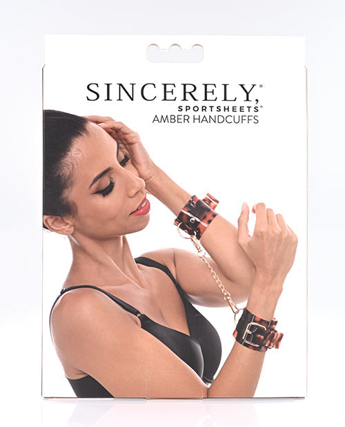 Atentamente, Amber Hand Cuffs