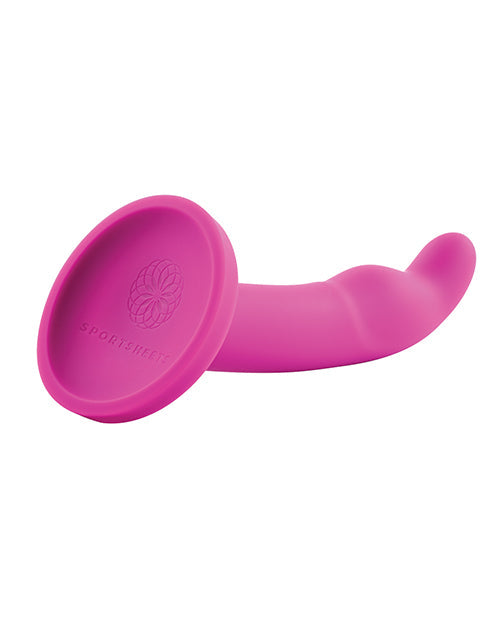 Sportsheets Tana G Spot Dildo en silicone 20 cm - Rose