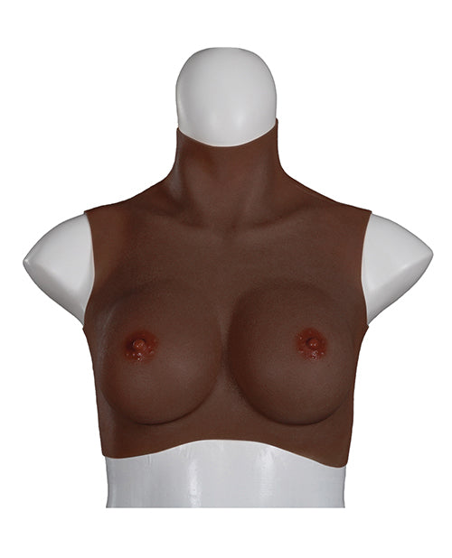 XX-DREAMTOYS Formas de pechos de copa D ultrarrealistas medianas - Negro