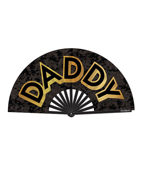Ventilador Wood Rocket Daddy - Negro/Dorado