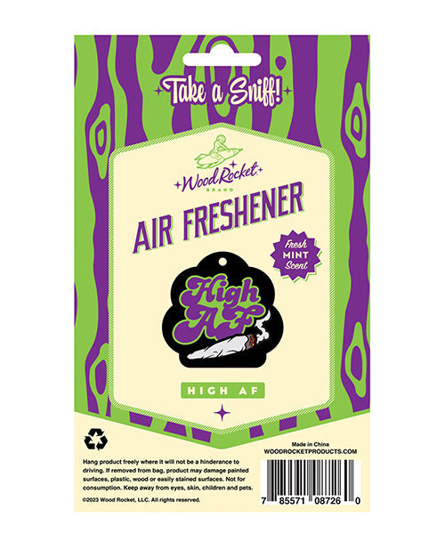 Ambientador Wood Rocket High AF - Menta