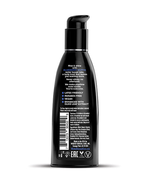 Lubrifiant à base d'eau Wicked Sensual Care - 59 ml Myrtille Muffin