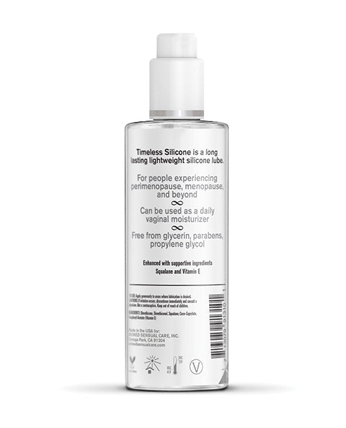 Lubricante de silicona Wicked Sensual Care Simply Timeless - 4 oz