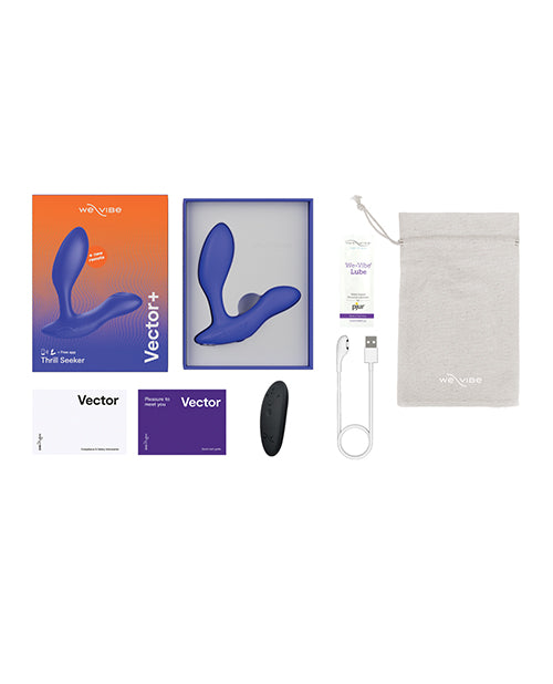We-Vibe Vector+ - Bleu royal