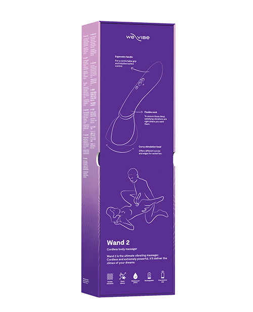 Vibrador We-Vibe Wand 2 - Morado