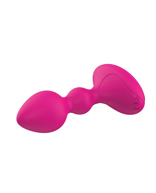 Vibrador recargable con control remoto Pink Elephant Lil Rumble - Rosa