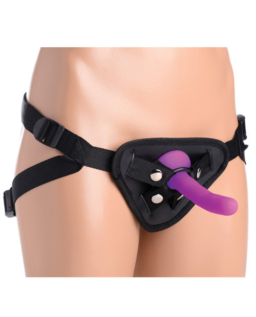 Kit de arnés vibrador de lujo doble G