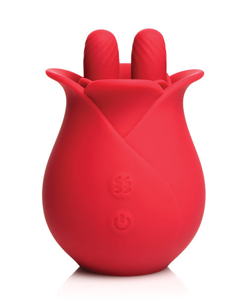 Bloomgasm El estimulador de clítoris masajeador Rose Fondle 10X - Rojo
