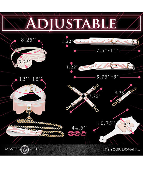 Master Series Conjunto de Ataduras Tiger Kitty - Rosa